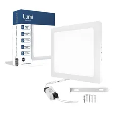 Luminária Painel Plafon Super Led Sobrepor Quadrado 25w Foto  mini 1