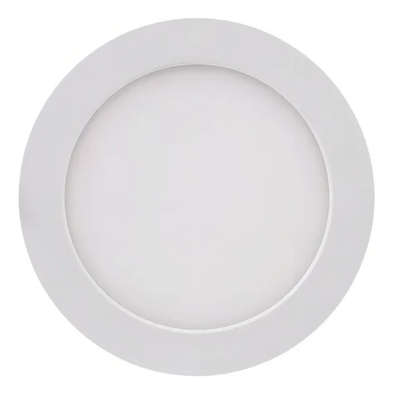 Luminária Painel Redondo De Embutir - 17cm - 4000k - Brilia Foto 1