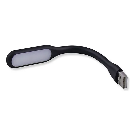 Luminária Para Notebook Led Usb Flexível | Preto Foto 1