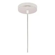 Luminária Pendente Led Aço Fosco 15w E27 Preto Bronzearte Foto mini 3