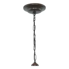 Luminária Pendente Muller Rústico Envelhecido 1 Lâmpada 551e Cor Marrom 110V/220V Foto mini 2