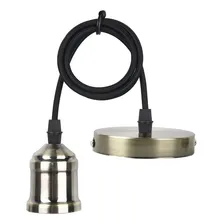 Luminária Pendente Pendulum Bronze Fosco Osram Foto  mini 1
