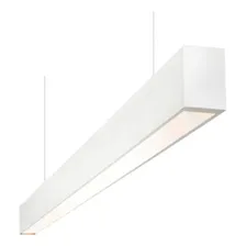 Luminaria Pendente Perfil Para Tubular Led 120cm - Preto 110V/220V Foto mini 1