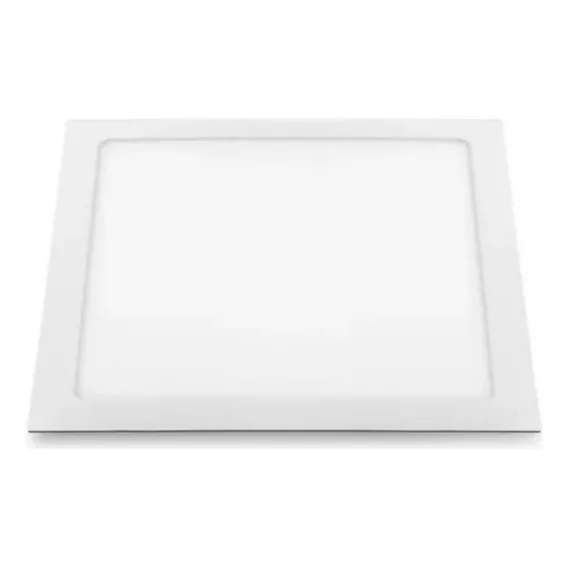 Luminária Plafon 18w Led Embutir Branco Quente Foto 1