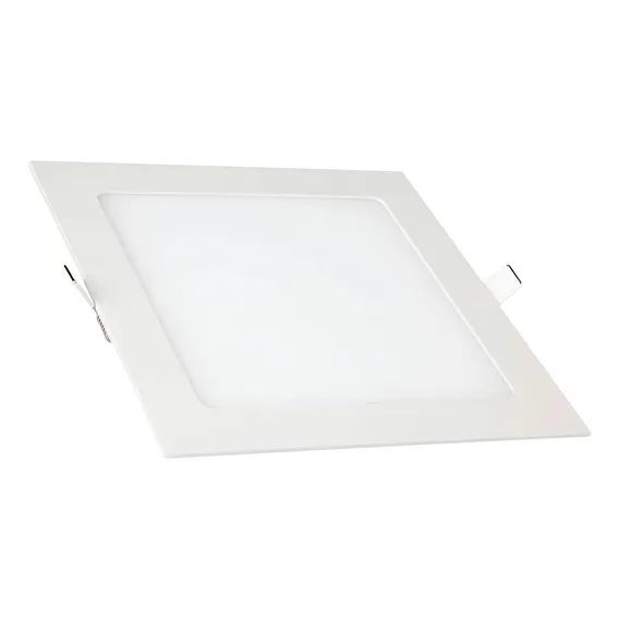 Luminaria Plafon Led Embutir Quadrado Slim Kian 18w 6000k Foto 1