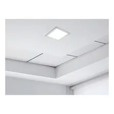 Luminaria Plafon Led Embutir Quadrado Slim Kian 18w 6000k Foto mini 4