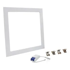 Luminaria Plafon Led Maxtel 60x60 48w Embutir Branco Frio 110V/220V Foto mini 4