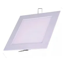 Luminária Plafon Paflon Embutir 12w Quadrado Bivolt Cor Branco-frio 110V/220V (Bivolt) Foto mini 1
