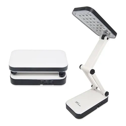 Luminária Portátil Abajur Mesa 24 Led Dobrável Recarregável Foto 1