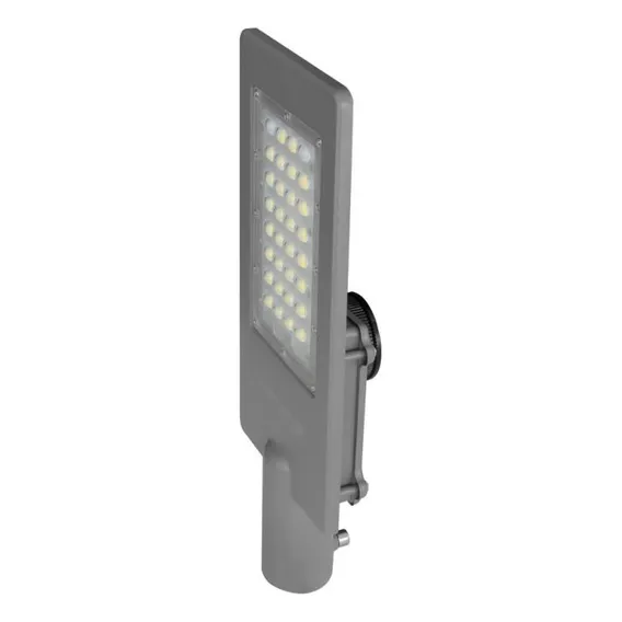 Luminária Poste Pétala Pública 50w Led Branco Neutro 4000k Foto 1