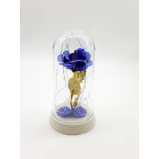 Luminária Presente Dia Das Crianças Menina A Bela E A Fera Cor da cúpula Rosa/Azul Cor da estrutura Branco-pérola Foto mini 3