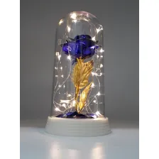 Luminária Presente Dia Das Crianças Menina A Bela E A Fera Cor da cúpula Rosa/Azul Cor da estrutura Branco-pérola Foto mini 1