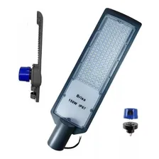Luminária Pública De Poste Led Smd 150w Ip67 Branco Frio Com Fotocélula Lumi Foto mini 1