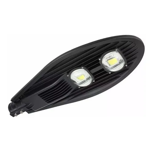 Luminária Pública Led P/ Poste De Rua 100w Branco Frio Foto 1