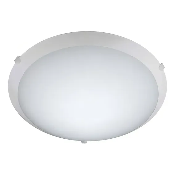 Luminária Redonda Plafon New Clean 25cm Super Led 10w 6400k Cor Branco 220V Foto 1