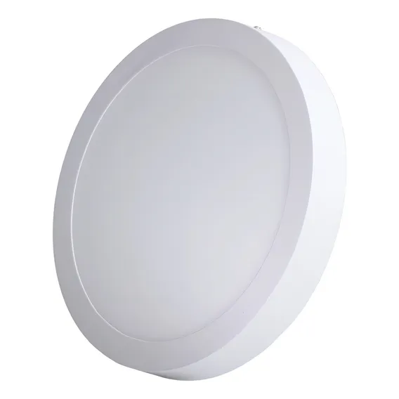 Luminária Redonda Sobrepor Led 18w Luz Amarela Lorenzetti Foto 1