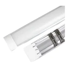 Luminária Slim Led Linear Sobrepor 60cm 6500k Branca Foto mini  2