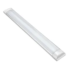 Luminária Slim Led Linear Sobrepor 60cm 6500k Branca Foto  mini 1