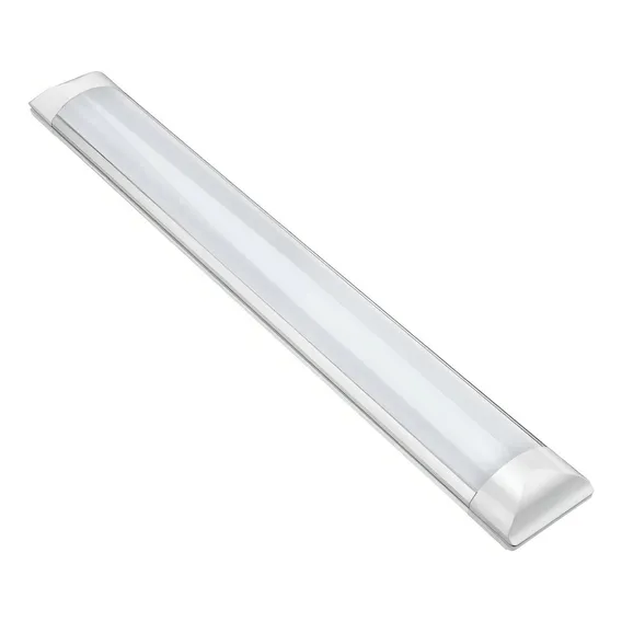 Luminária Slim Led Linear Sobrepor 60cm 6500k Branca Foto 1