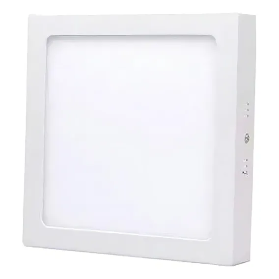 Luminaria Sobrepor 30x30 Plafon Led Bivolt Branco Frio 32w Foto 1
