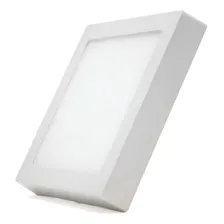 Luminaria Sobrepor 30x30 Plafon Led Bivolt Branco Frio 32w Foto mini 3