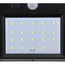 Luminaria Solar 20 Led Com Sensor De Presença Automático Foto mini  2