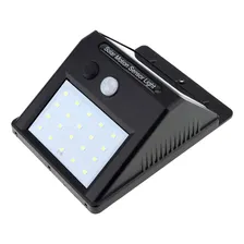 Luminaria Solar 20 Led Com Sensor De Presença Automático Foto mini  3