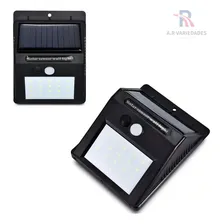 Luminária Solar Arandela A Prova De Agua Para Coloca Sitio Foto mini  2