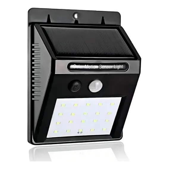Luminária Solar Arandela A Prova De Agua Para Coloca Sitio Foto 1