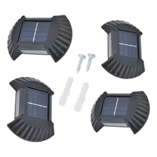 Luminaria Solar Arandela Parede Spot Kit 4 Und Resistente Foto  mini 1