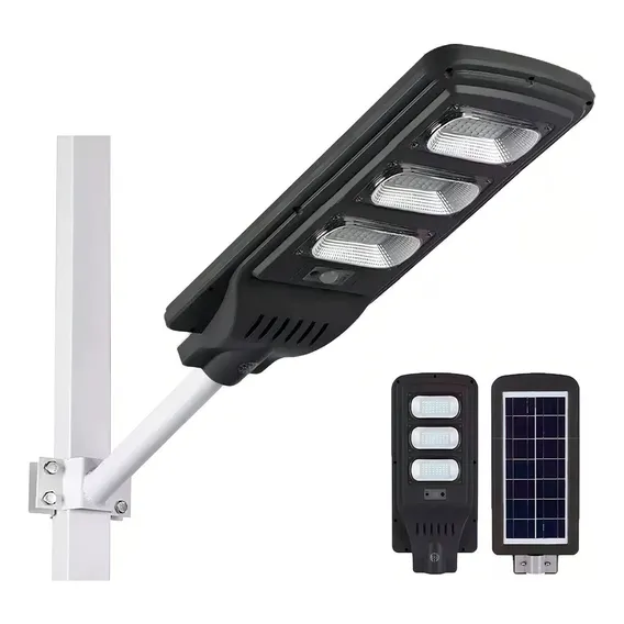Luminária Solar Externa, 90w Leds Com Sensor, Foto 1