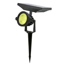 Luminaria Solar Luz Led Com Painel Solar Fotovoltaico Preto Foto mini 1