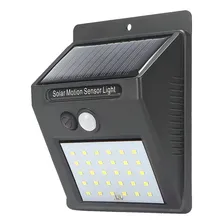 Luminária Solar Luz Led Com Sensor De Presença Automático Foto mini 2