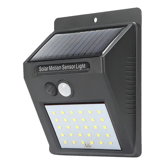 Luminária Solar Para Muro E Paredes Com Sensor Pier Foto 1