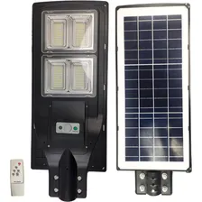 Luminaria Solar Poste 240w Led Controle E Sensor Timer Foto mini 1