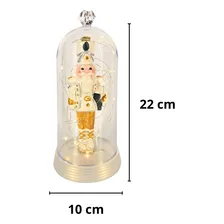 Luminária Soldadinho De Chumbo Soldado Natal Luxo 22cm Dou Foto mini 2