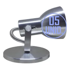 Luminaria Spot P/ Led Direcionavel Articulado Bocão 5 Un Br Cor Prateado 110V/220V Foto  mini 1
