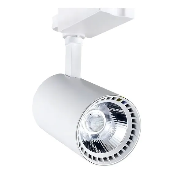 Luminária Spot Trilho 10w 3000k Branco Foto 1