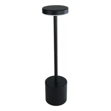 Luminária Table Light Led 40 Lumens Recarreg. Usb-c Nautika Cúpula Preto Estrutura Preto Foto mini  3