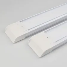 Luminária Tubular De Sobrepor Led Slim 54w Branco Frio 120cm 110V/220V Foto mini 1