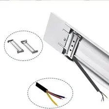 Luminária Tubular Led Slim Sobrepor 40w 120cm Branco Frio 127/220V Foto mini 4