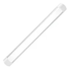 Luminária Tubular Sobrepor Led Linear 60cm 20w Branco Quente Foto mini 3