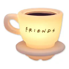 Luminária Xicara Friends Central Perk Abajur Grande Warner Foto mini 1