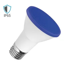 Luminatti - Lâmpada Led Par 20 6w Azul Bivolt Ip65 - Lm162 Foto mini 1
