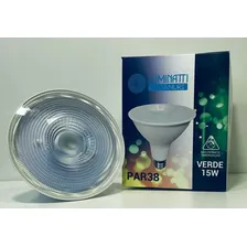 Luminatti - Lâmpada Led Par 38 15w Verde Bivolt Ip65 - Lm172 110V/220V Foto mini 2
