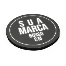 Luminoso Personalizado Redondo - Sua Marca 60x60cm Foto mini 1
