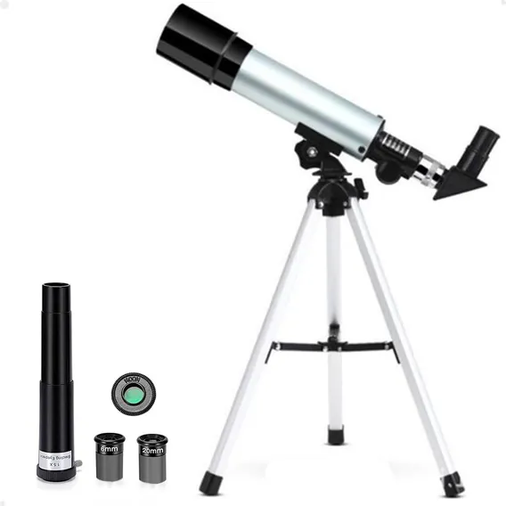 Luneta Telescópio Lunar Terrestre F36050 Com Tripé Lorben Foto 1