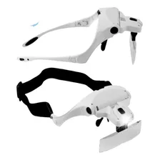 Lupa Cabeça Oculos Profissional Aumento Estetica Leitura Foto mini 1