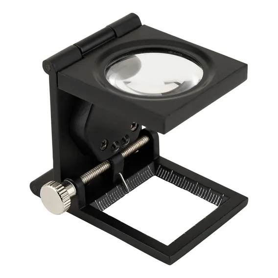 Lupa conta-fios aumento 5X metal led Solver SLF-130M Foto 1