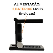 Lupa conta-fios aumento 5X metal led Solver SLF-130M Foto mini 4